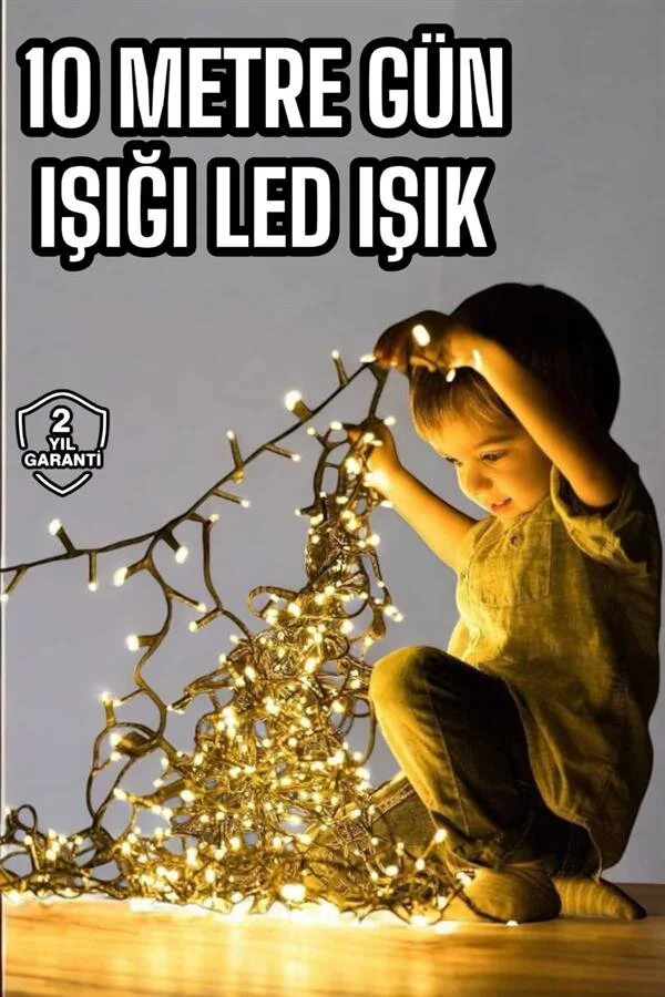 Northcity 10 Metre Led Işık Saçaklı Dekoratif Şerit Led - Parti v