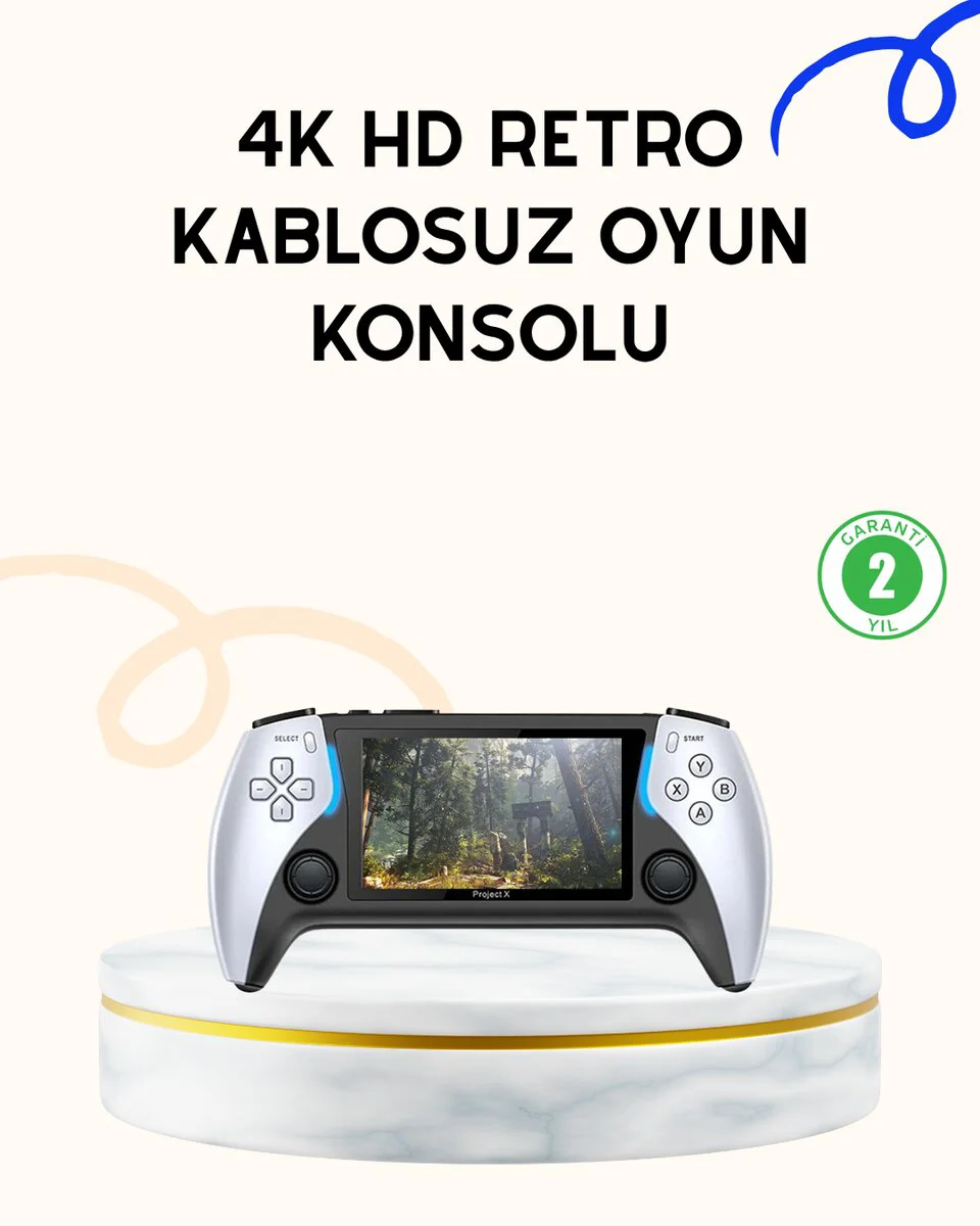 Northcity 1000 Oyunlu HDMI Çıkışlı Retro Oyun Konsolu - Taşınabil