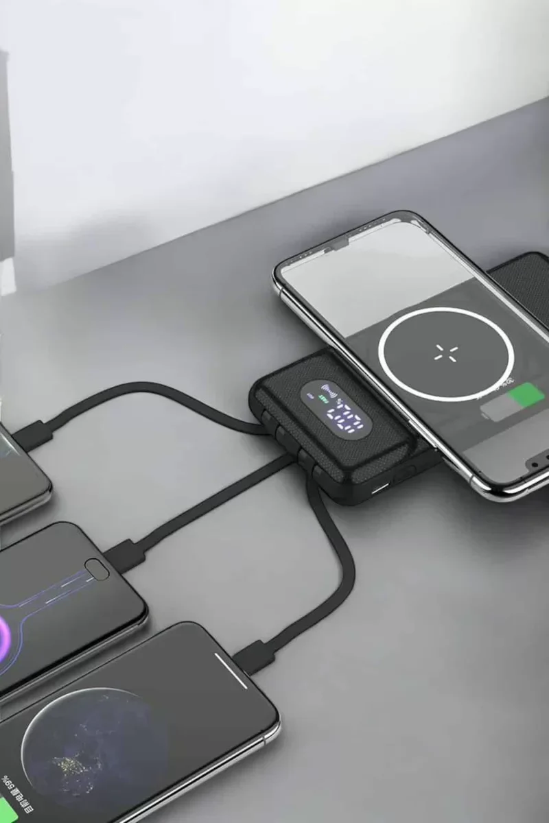 10.000 Mah Hızlı Şarj Powerbank Dijital Göstergeli