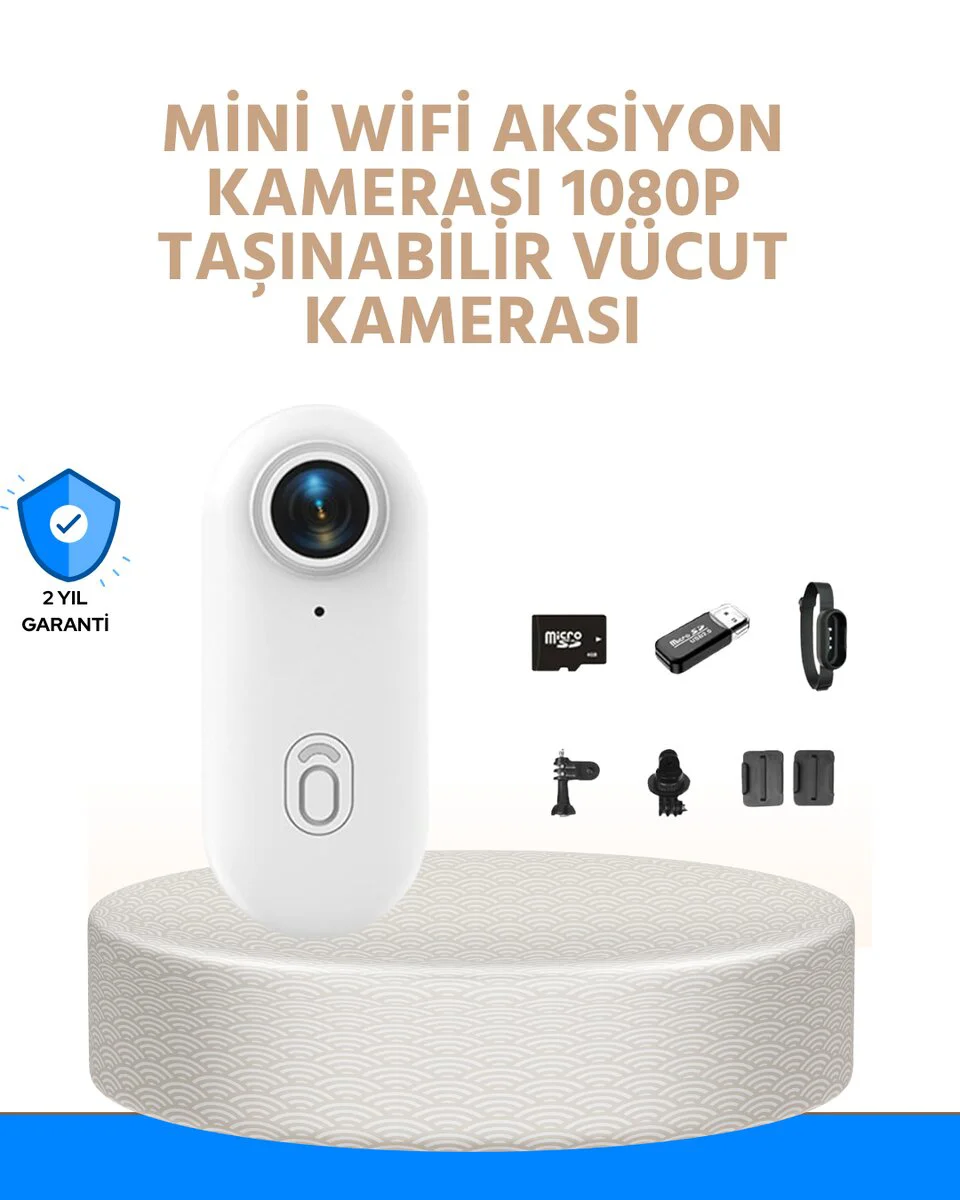 Northcity 1080P Kompakt Spor Kamera - Suya ve Darbeye Dayanıklı I
