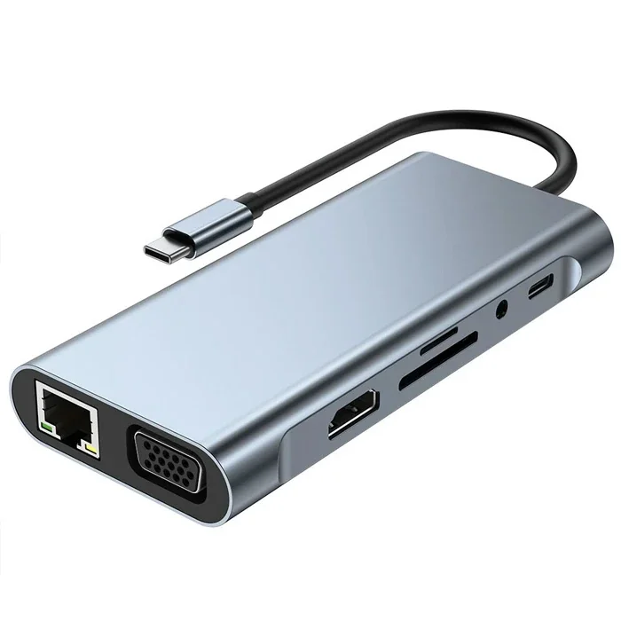 Northcity 11'de 1 Type-C Hub - 4K HDMI & 100W PD Multifonksiyon A