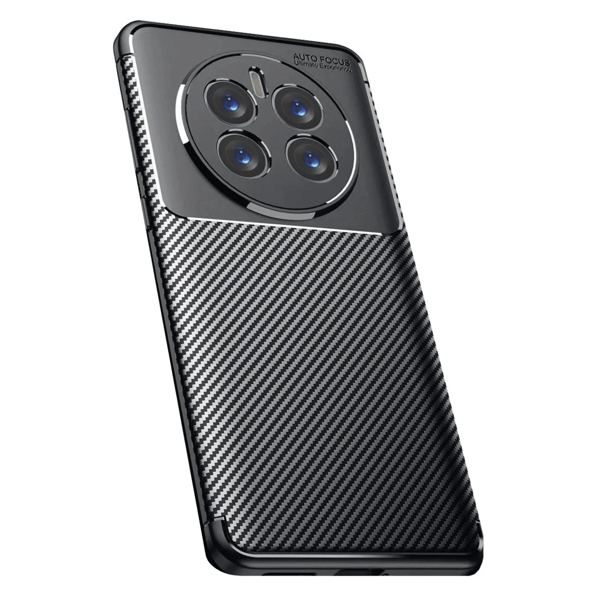 Northcity 12 Pro Plus Auto Focus Karbon Kılıf - Siyah, Pürüzsüz ve Güçlü Korumalı Kılıf