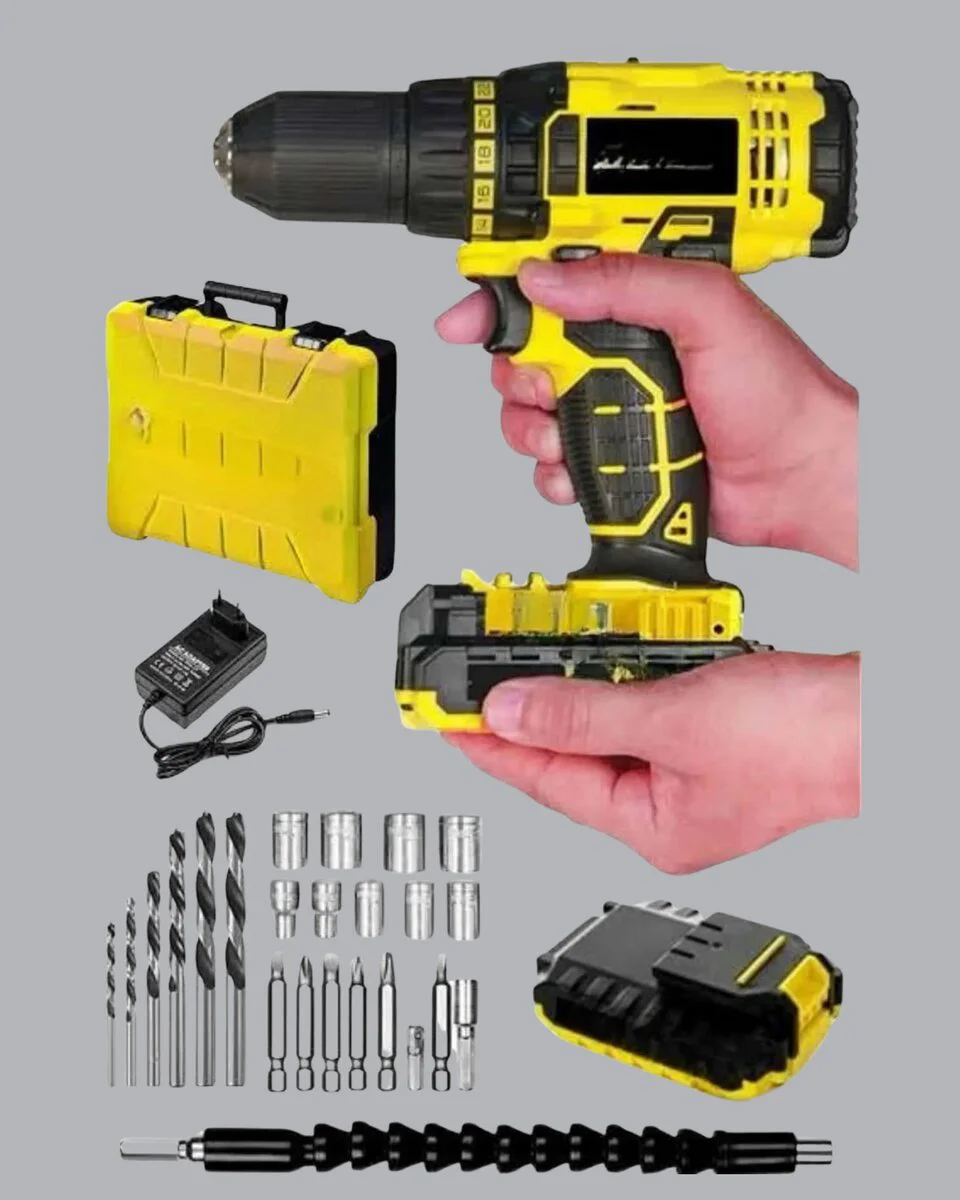 12V Akülü Matkap - Ergonomik Tasarım, 2 Vitesli LED ve 2 Yıl Garantili