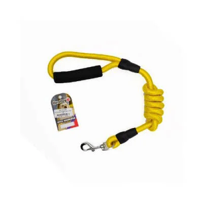Northcity 14mm 120cm Köpek Gezdirme Kayışı - Sarı ve Dayanıklı