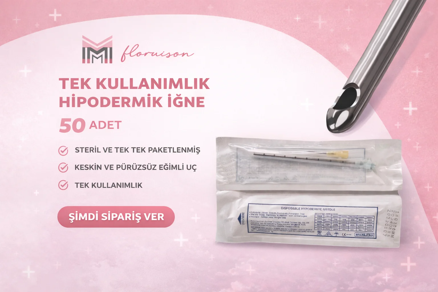 Northcity 18G X 70MM Dolgu Kanülü Steril Uç 50 Adet - Profesyonel