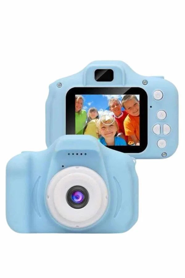 2.0 Inç Ekran Mini 1080p HD Çocuk Kamera Dijital Fotoğraf Makinesi - 8MP ve 32GB Desteği