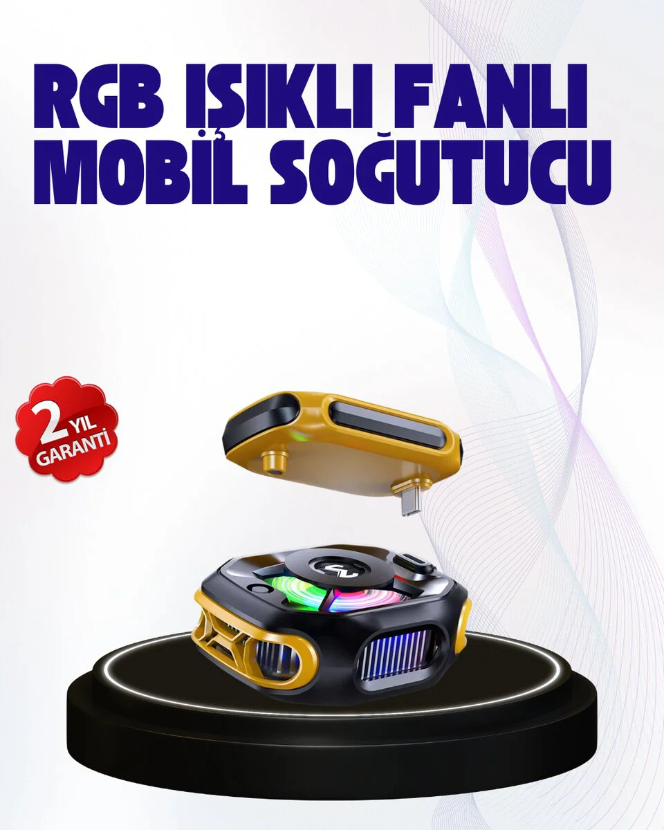 Northcity 2000mAh Bataryalı Kablosuz Taşınabilir Cihaz Soğutucu -