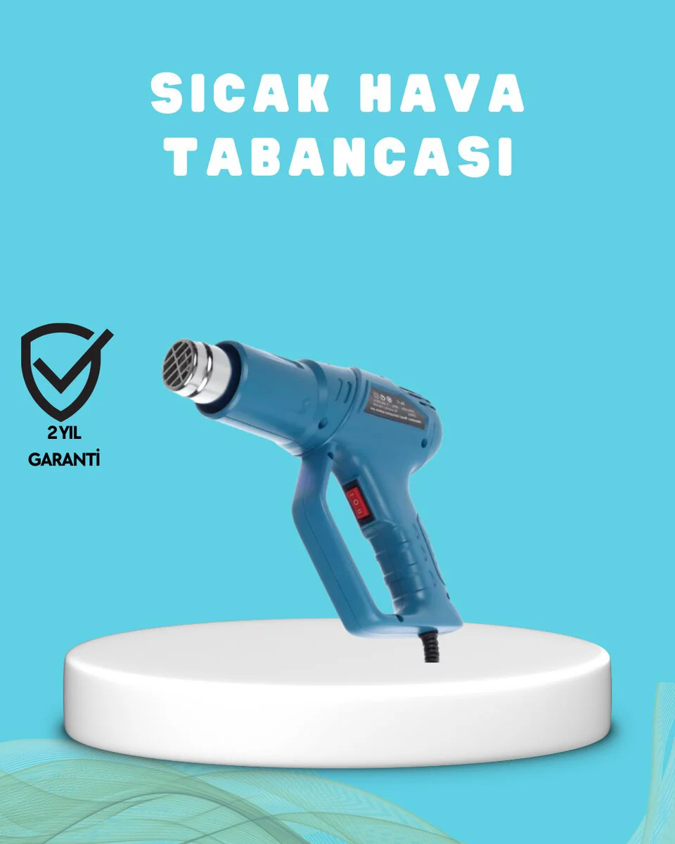 Northcity 2000W Sıcak Hava Üfleme Tabancası - Seramik Rezistanslı