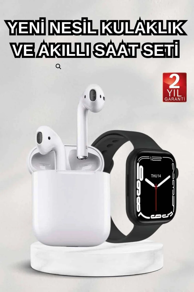 2025 Model Akıllı Saat ve 2. Nesil TWS Bluetooth Kulaklık - ANC & AMOLED Fiyatı, Yorumları ve Özellikleri
