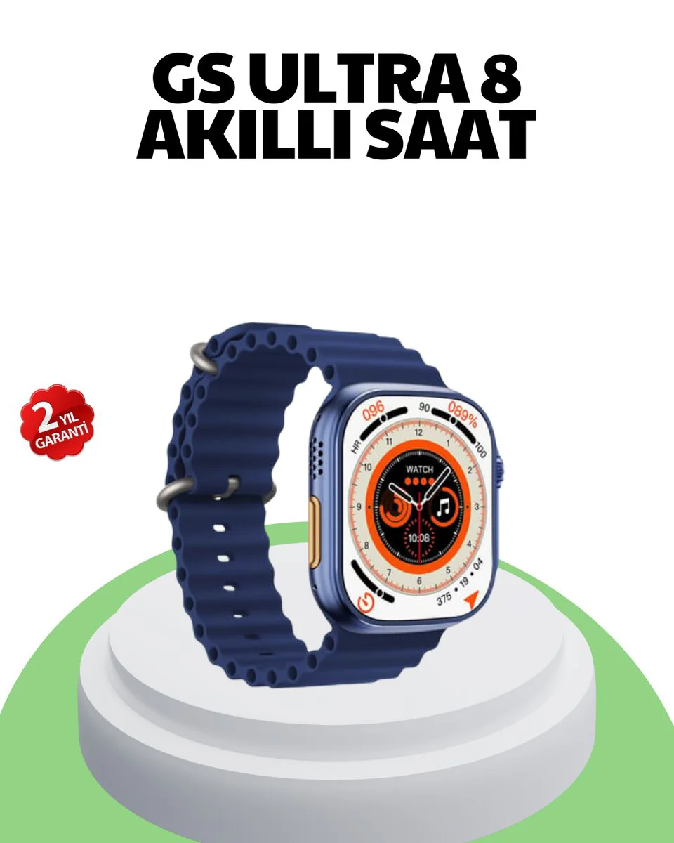 2.05 İnç IPS Ekranlı Akıllı Saat - Su Geçirmez ve 360 mAh