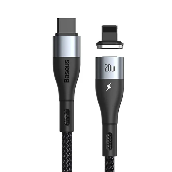 20W Manyetik Lightning USB-C Şarj Kablosu 2m - iPhone 13/12/11/XS için Hızlı ve Toz Geçirmez