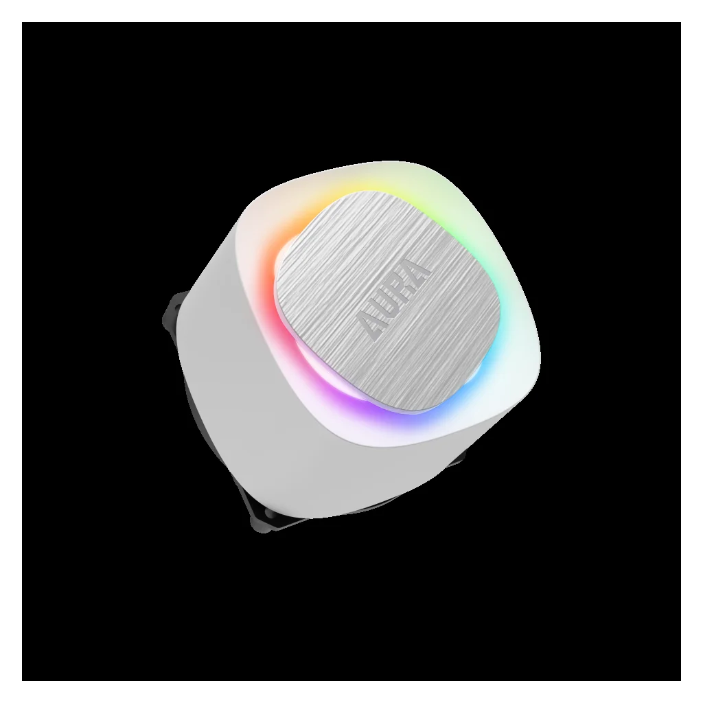 240mm White Edition RGB CPU Sıvı Soğutucu – Gamdias Aura GL240 V2