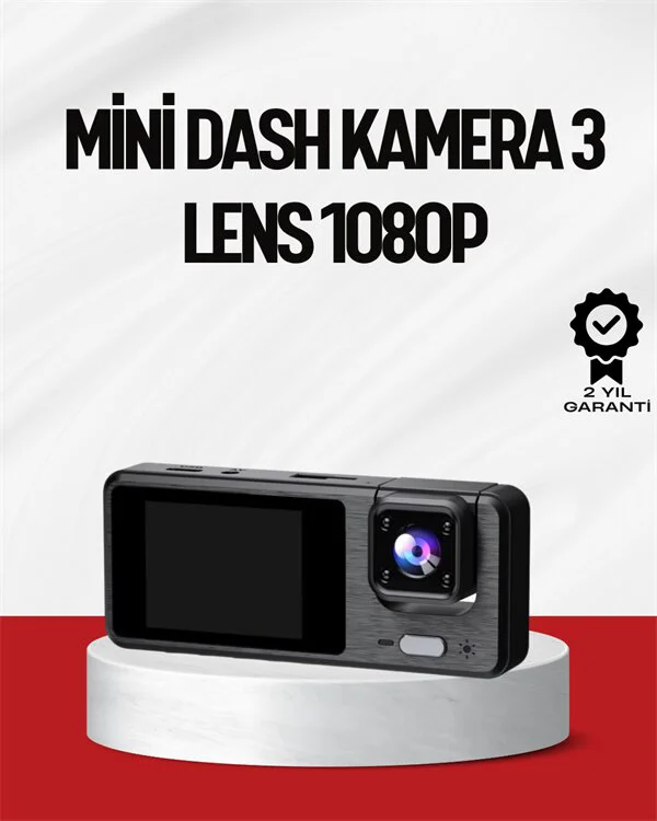 Northcity 3 Cameralı DVR Araç Kamerası – 1080P Tam Kapsama Güvenl