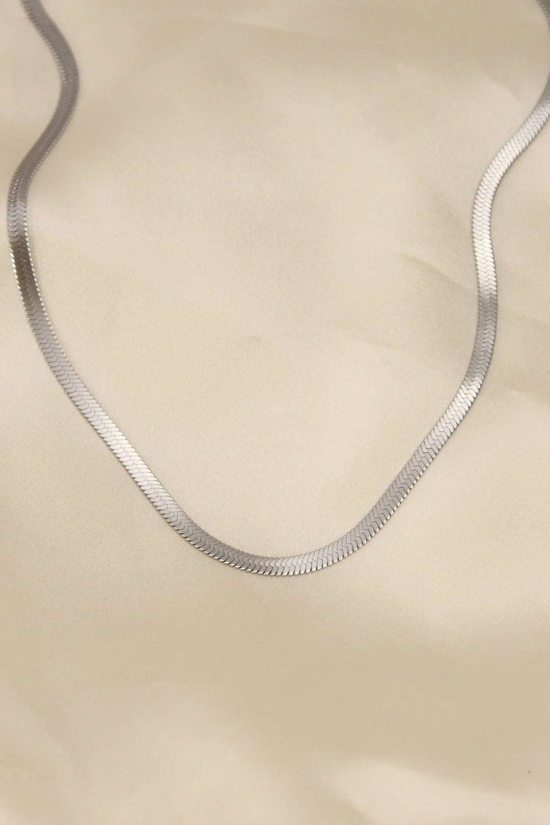 Northcity 316L Çelik Silver Renk 45 cm İtalyan Zincir Model Kadın