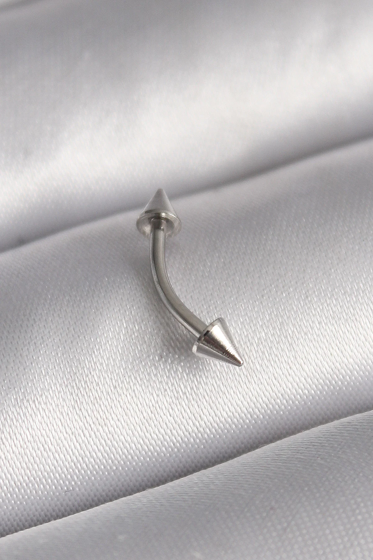 Northcity 316L Çelik Gümüş Renk Çivi Model Piercing - Paslanmaz 8