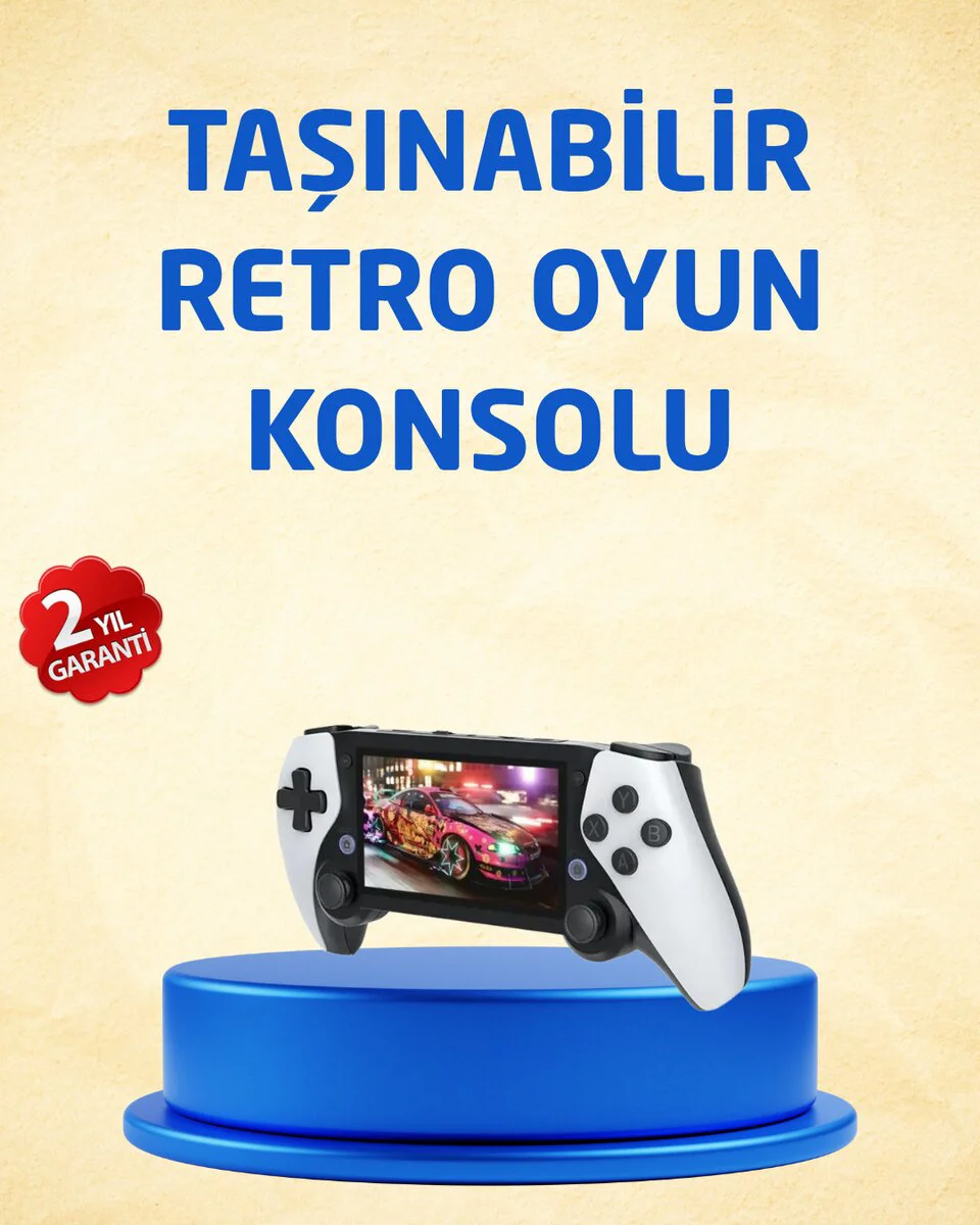 Northcity 3D Ekranlı Mini Oyun Konsolu - NES, GBA ve PS1 Desteği 