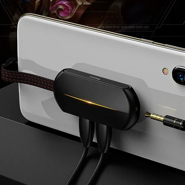 3′ü 1 Arada iPhone Lightning Çift Type-C + 3,5 mm Jaklı 18W Hızlı Şarj Ses Adaptörü