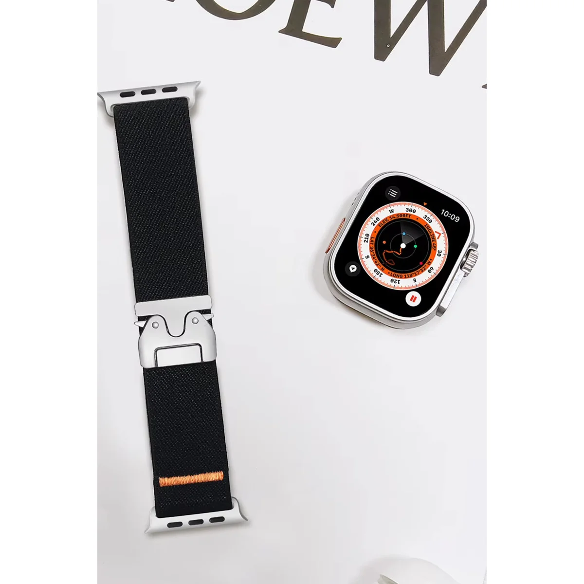 Northcity 42mm Watch Bilekliği - Forest Kumaş Siyah Kordon, Naylon Düğüm ve Konfor Fiyatı, Yorumları ve Özellikleri