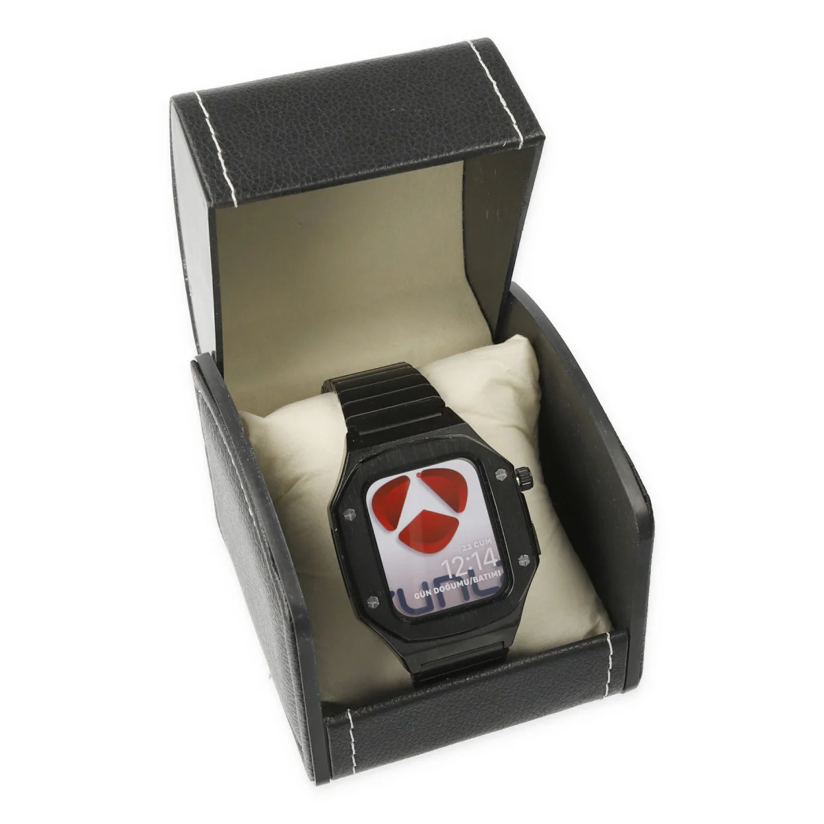 Northcity 44mm KR409 Metal Kordon Siyah - Şık ve Spor Görünümlü Kol Saati
