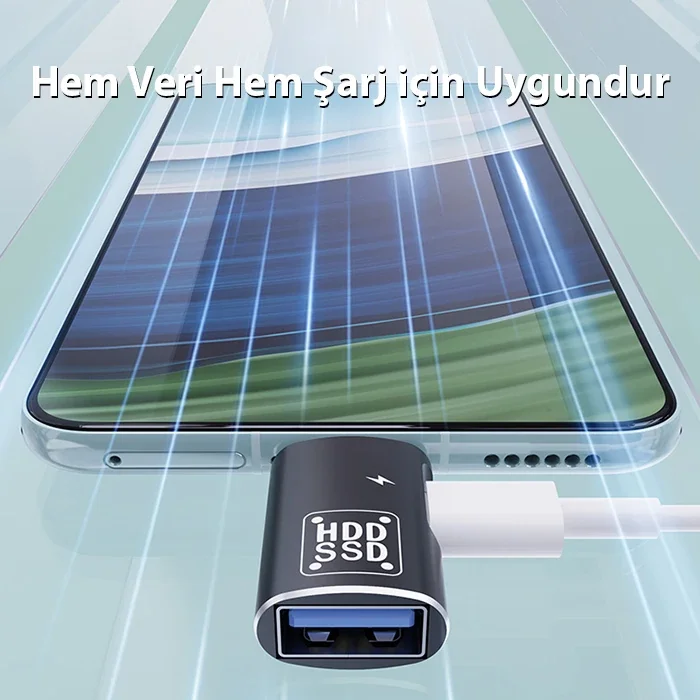 Northcity 4K 60Hz HDMI - Type-C Mıknatıslı Çevirici Adaptör - UHD