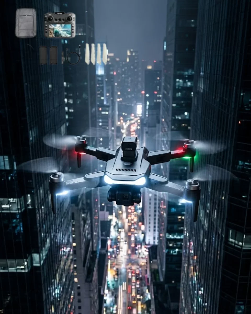 Northcity 4K Drone Akıllı Uçuş Modları ve Geniş Açılı Kamera Özellikli