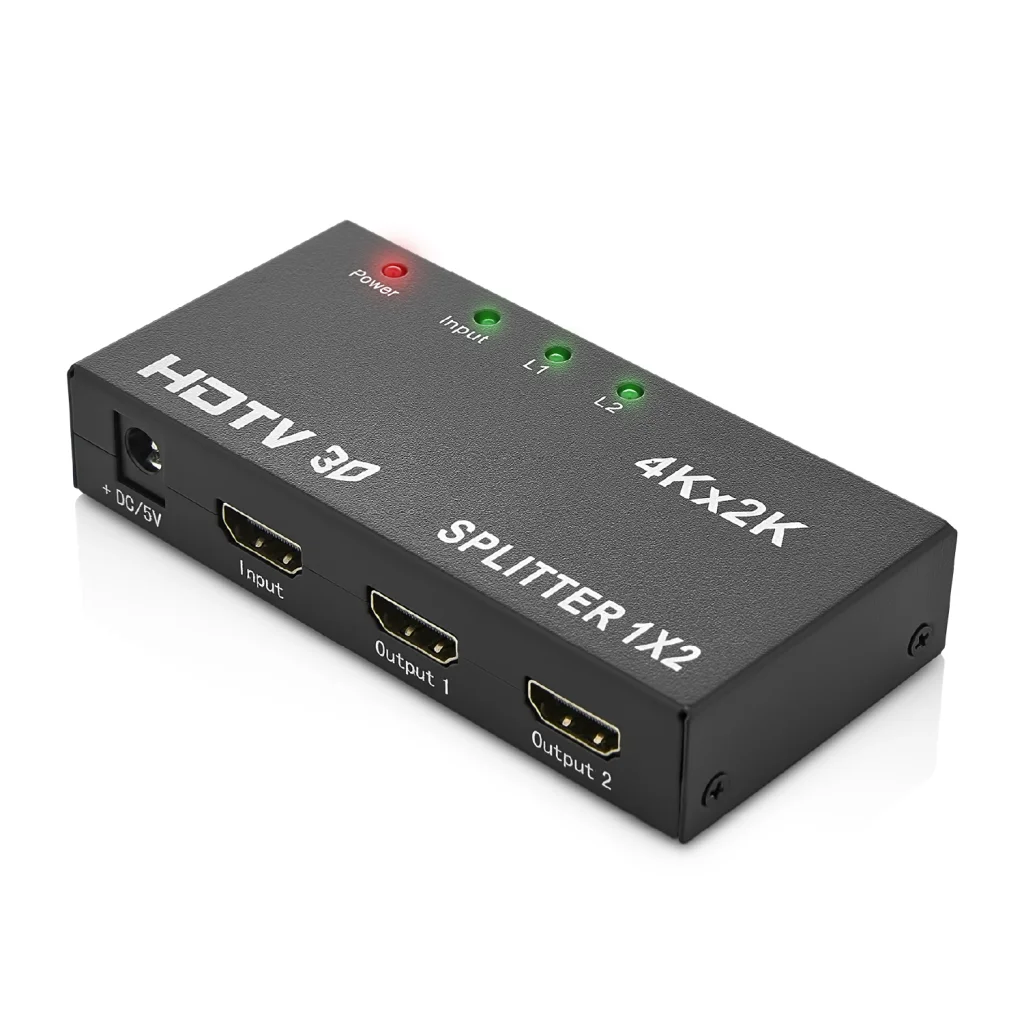 Northcity 4K HDMI Çoklayıcı (1x2) 1 Giriş 2 Çıkış - 2 Monitör Des