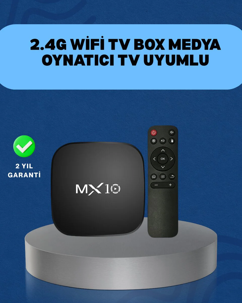 4K Ultra HD Android Medya Kutusu - HDMI USB Bağlantılı Akıllı TV Çözümü Fiyatı, Yorumları ve Özellikleri