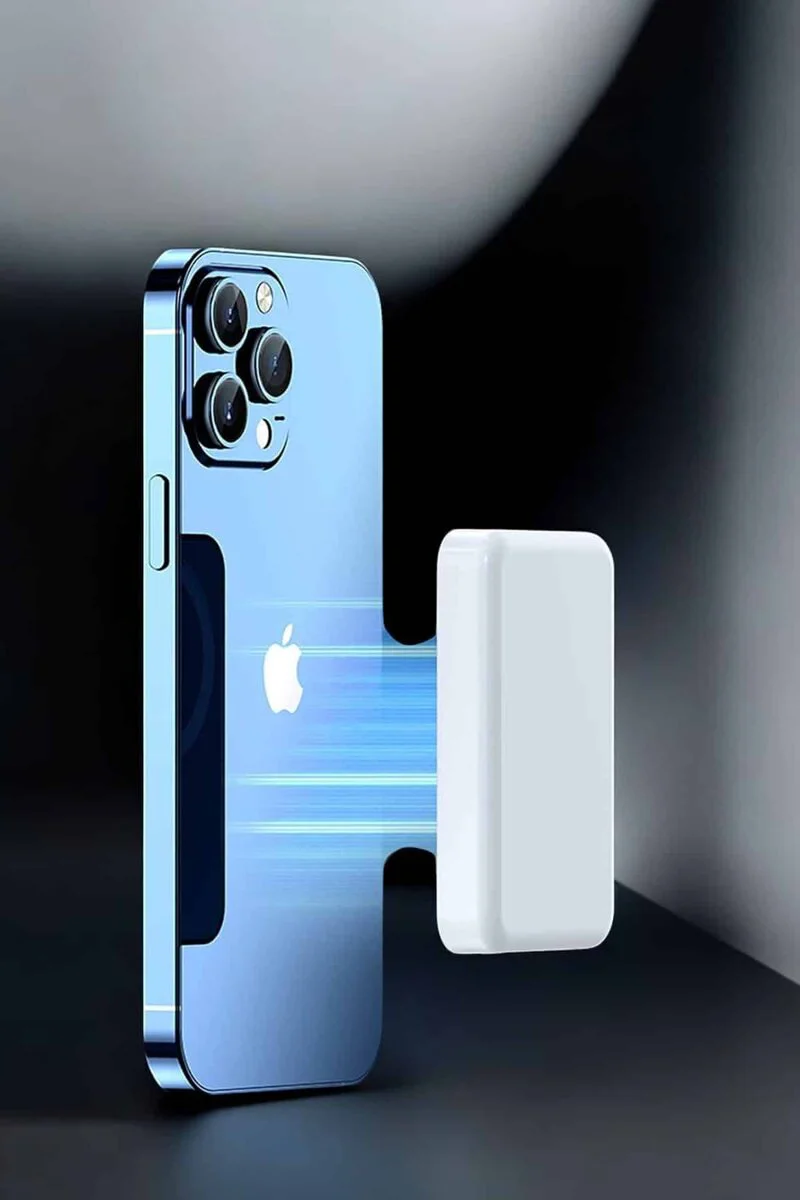 5000 Mah İOS Uyumlu MagSafe Kablosuz Şarj - Hızlı ve Taşınabilir Şarj Çözümü
