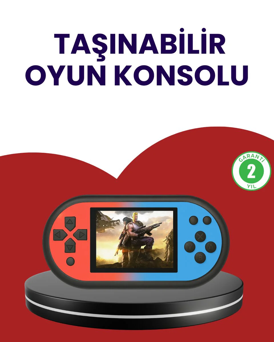 Northcity 520 Oyunlu El Oyun Konsolu - TV Bağlantılı HD LCD Ekran