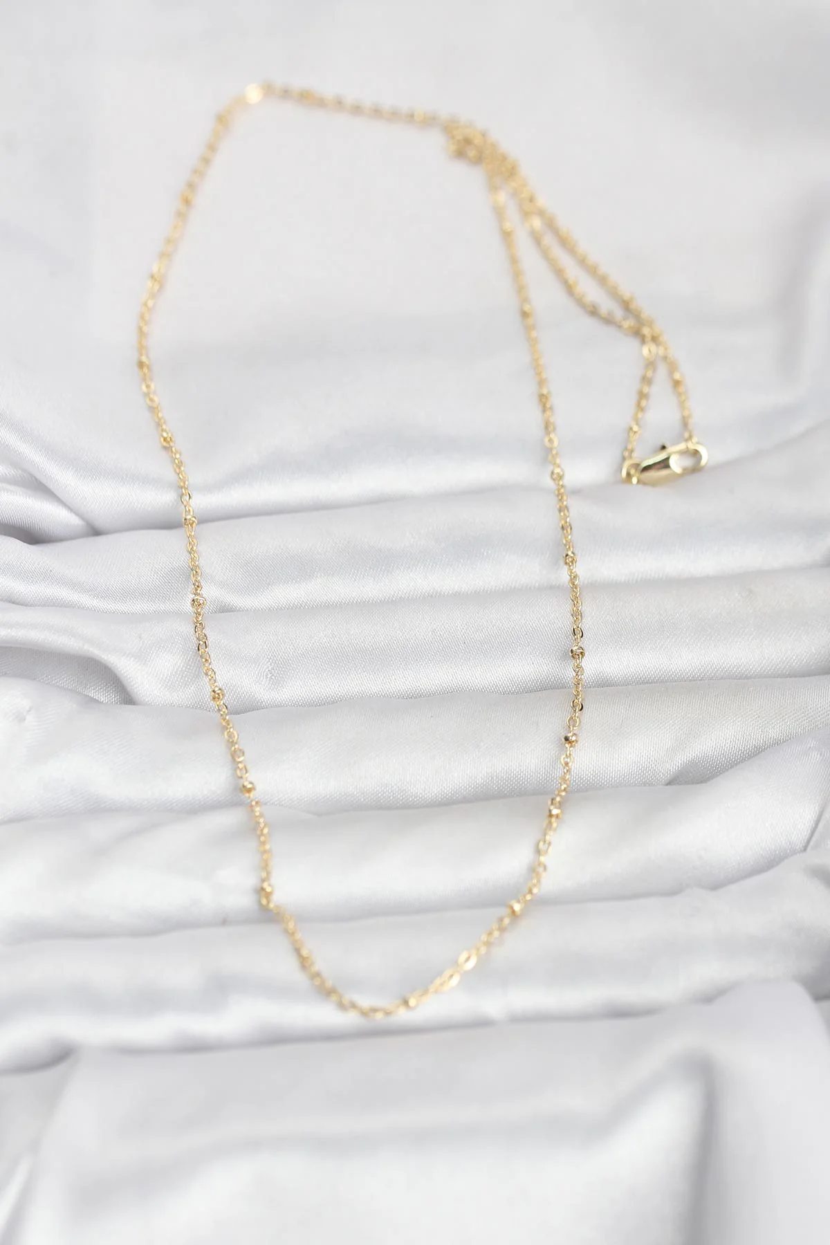 Northcity 60 cm Kadın Kolye 14K Gold Kaplama - CM Burgu Model
