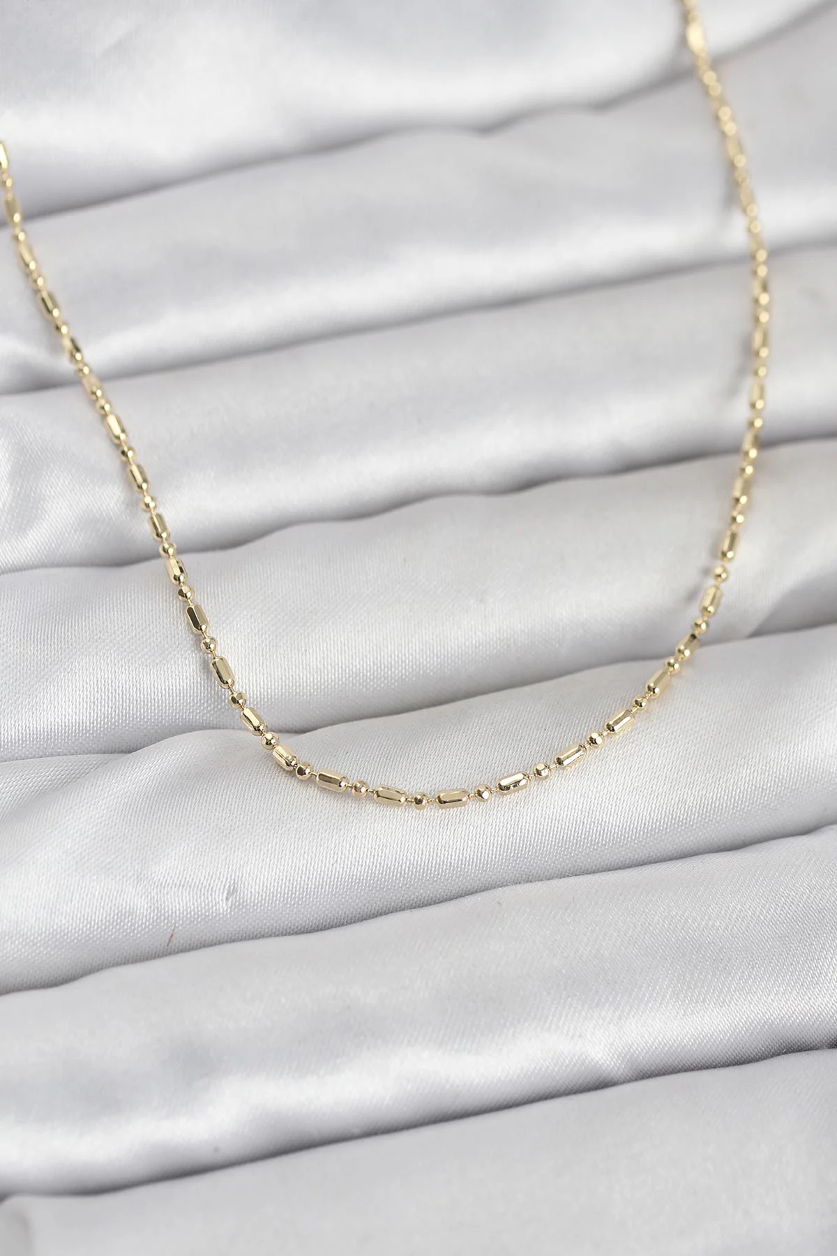 Northcity 60 cm Zincirli Kadın Kolye 14K Gold Kaplama - Şık ve Dayanıklı