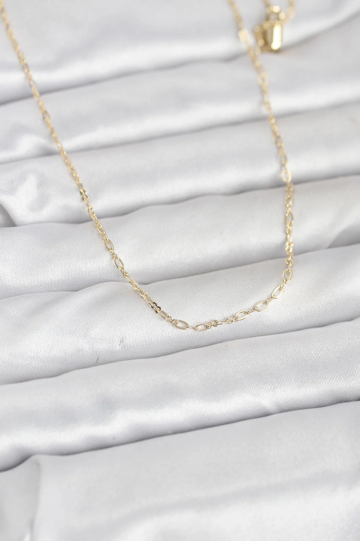 Northcity 60 cm Zincirli Kadın Kolye - Dayanıklı 14K Altın Kaplama