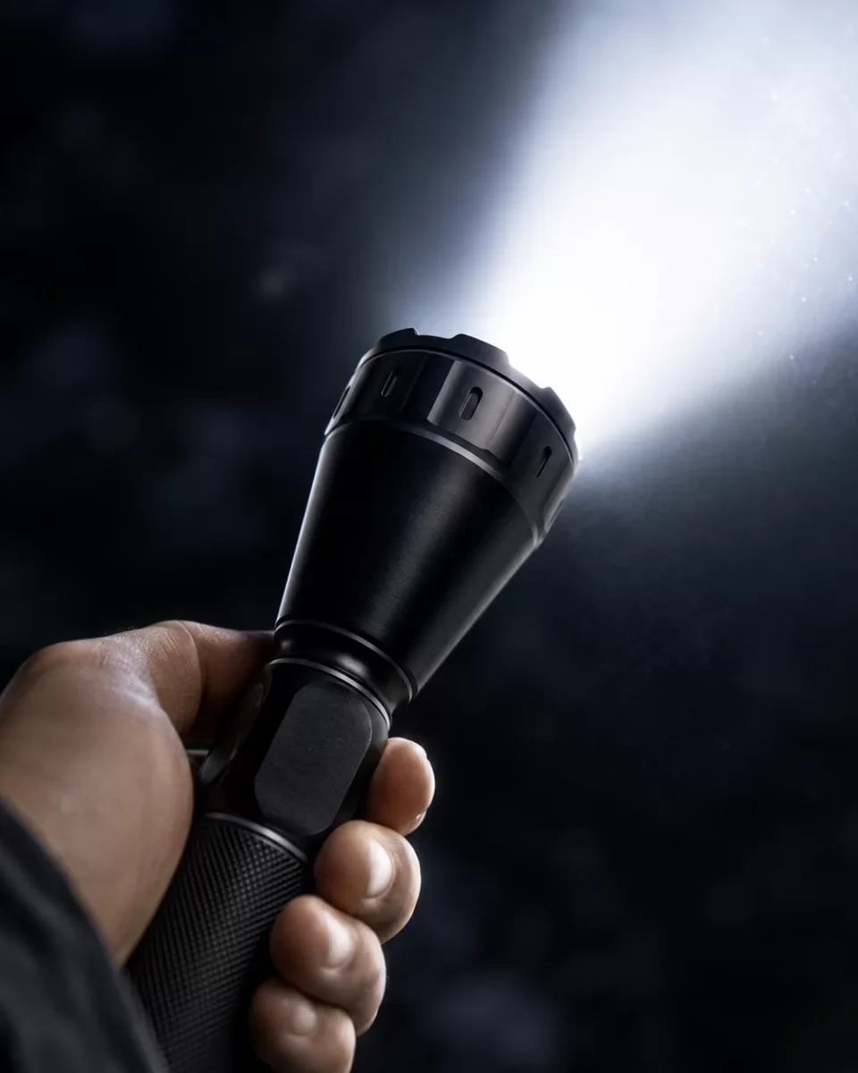 Northcity 60W Profesyonel Şarjlı El Feneri 9000mAh Güçlü LED Aydı