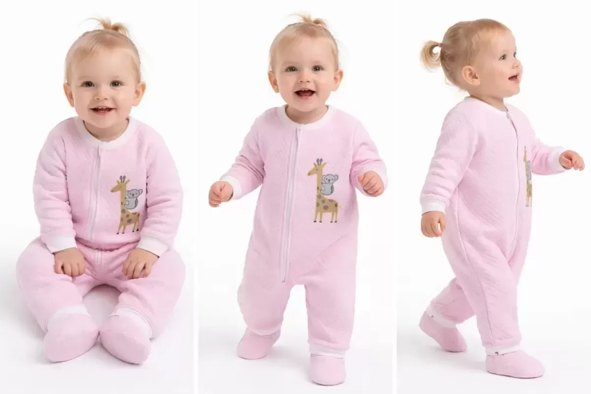 Northcity 6/48 Ay Kapitoneli Bebek Uyku Tulumu - Anti-Allerjik ve