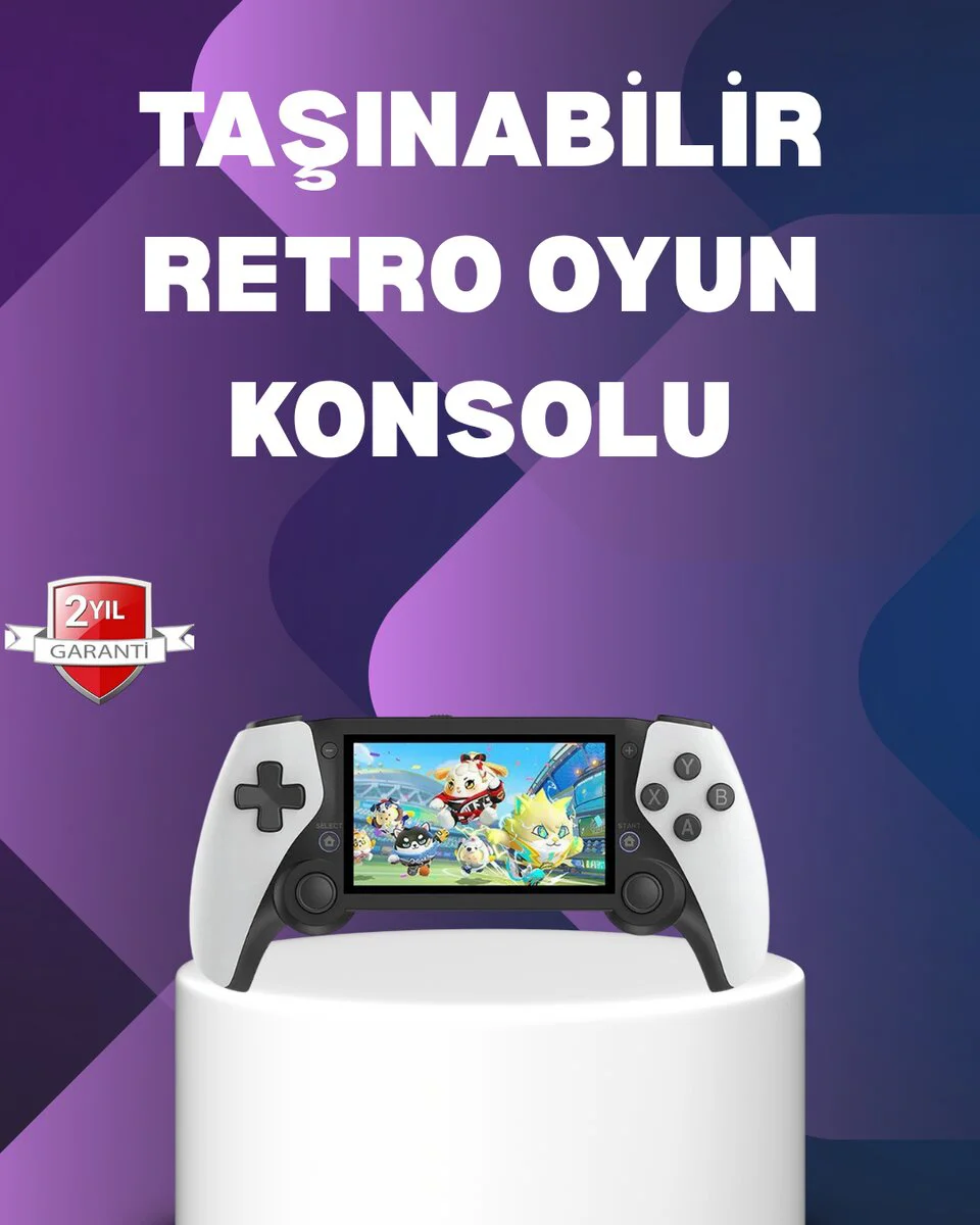 Northcity 64GB Hafızalı Emülatör Destekli Oyun Konsolu - Retro Oy