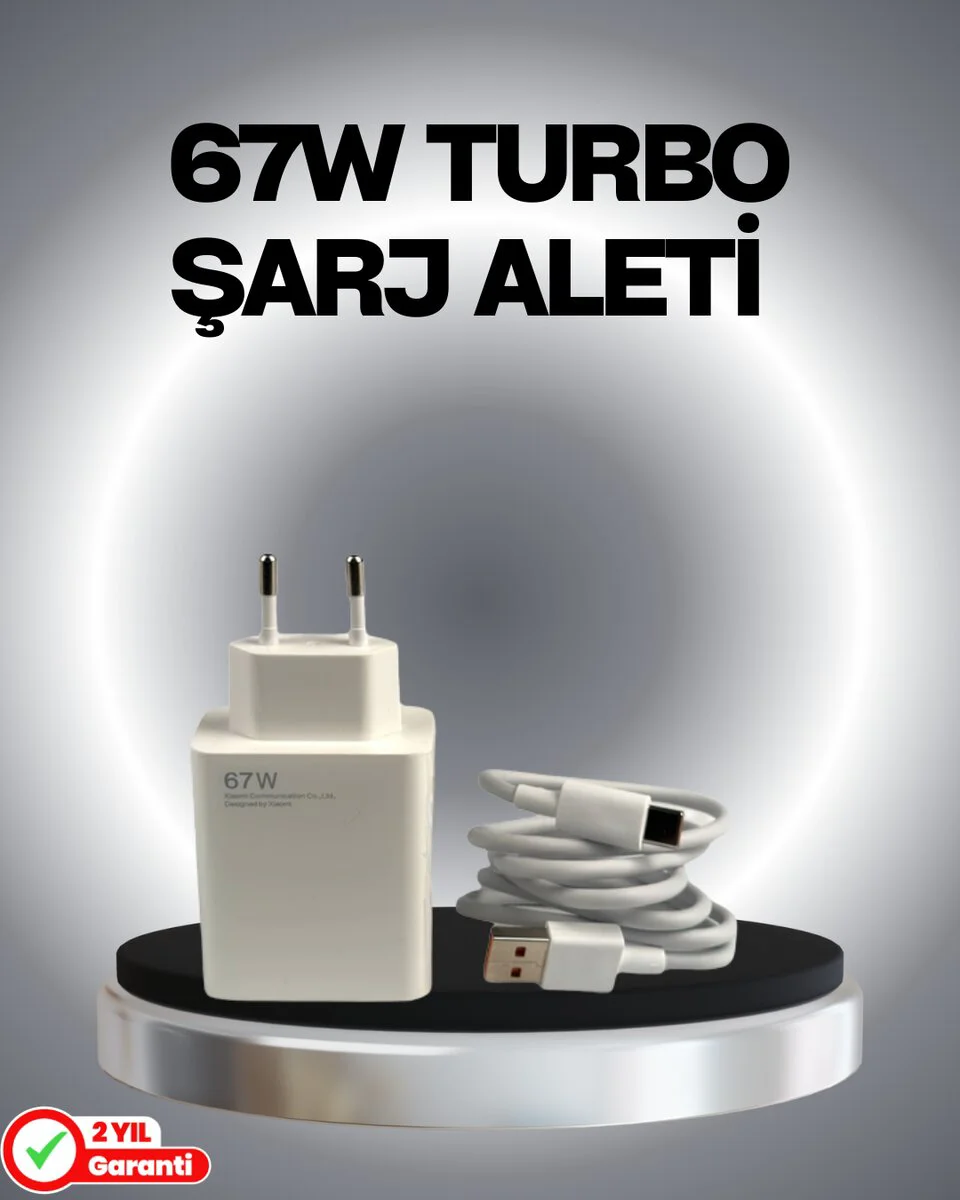 Northcity 67W Turbo Hızlı Şarj Adaptörü - Samsung M31 M33 M51 Uyu