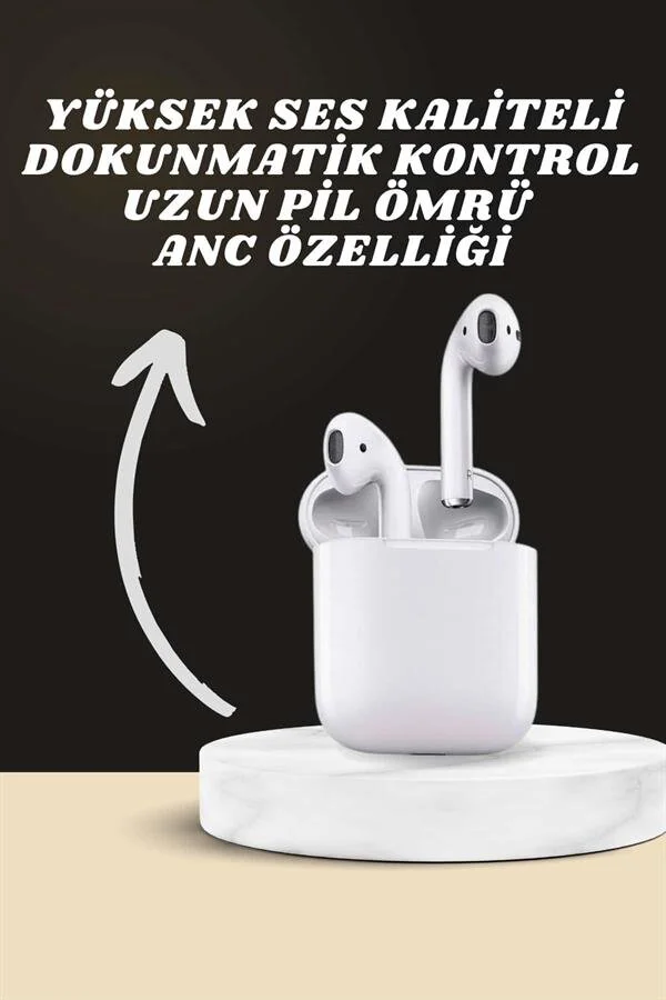 7 Kordonlu Akıllı Saat & 2. Nesil Kablosuz Kulaklık - Suya Dayanıklı ve Uzun Pil Ömrü