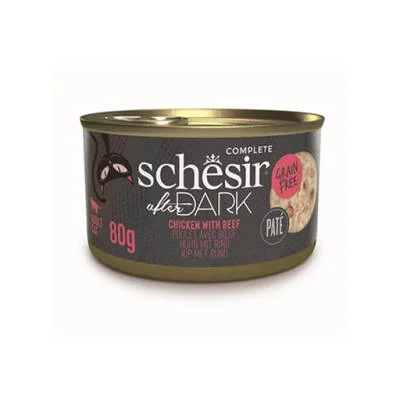 Northcity After Dark Pate Tavuk Etli ve Sığır Etli Tahılsız Yetişkin Kedi Konservesi 80 Gr