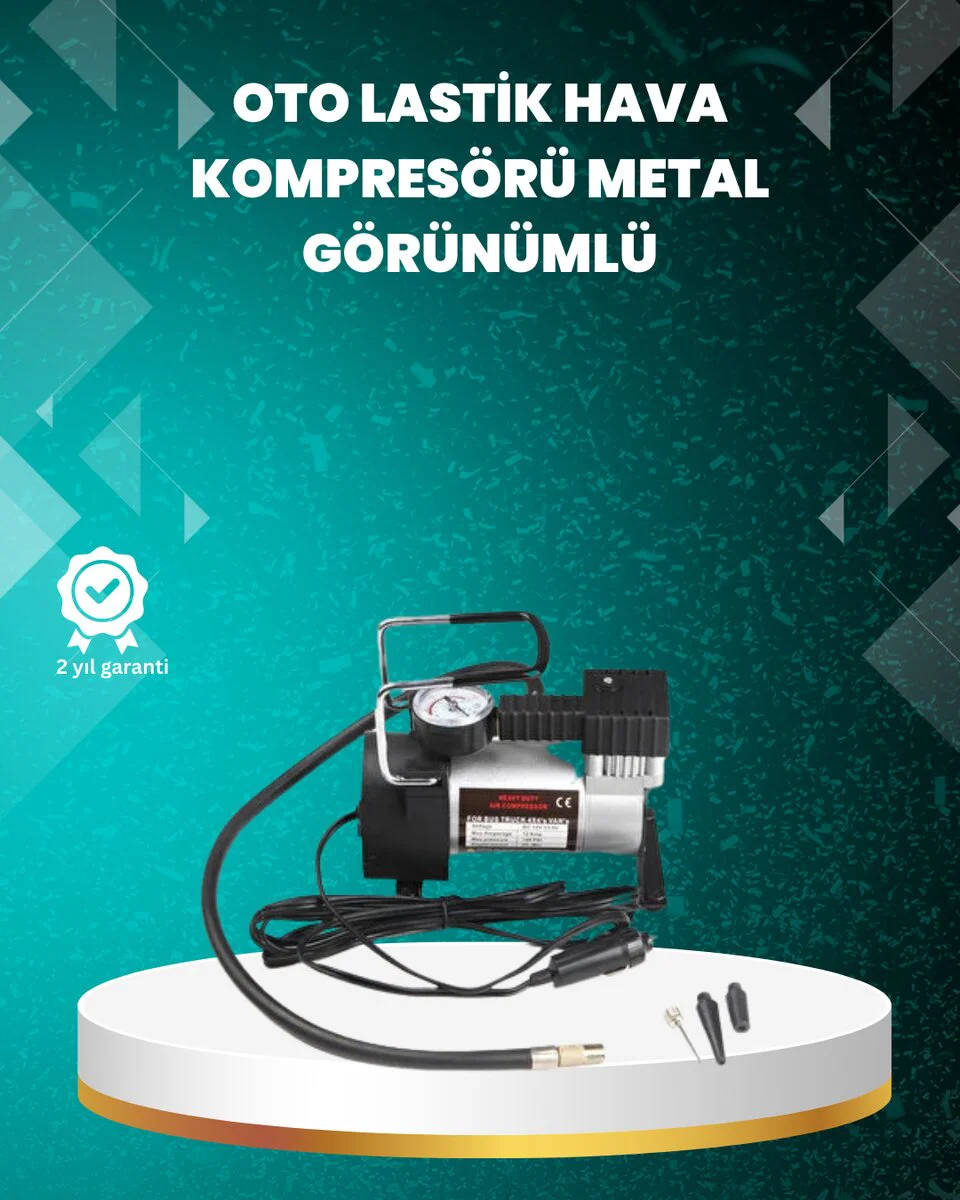 Northcity Ağır Hizmet Tipi Oto Kompresör 140 PSI - Hızlı ve Güven