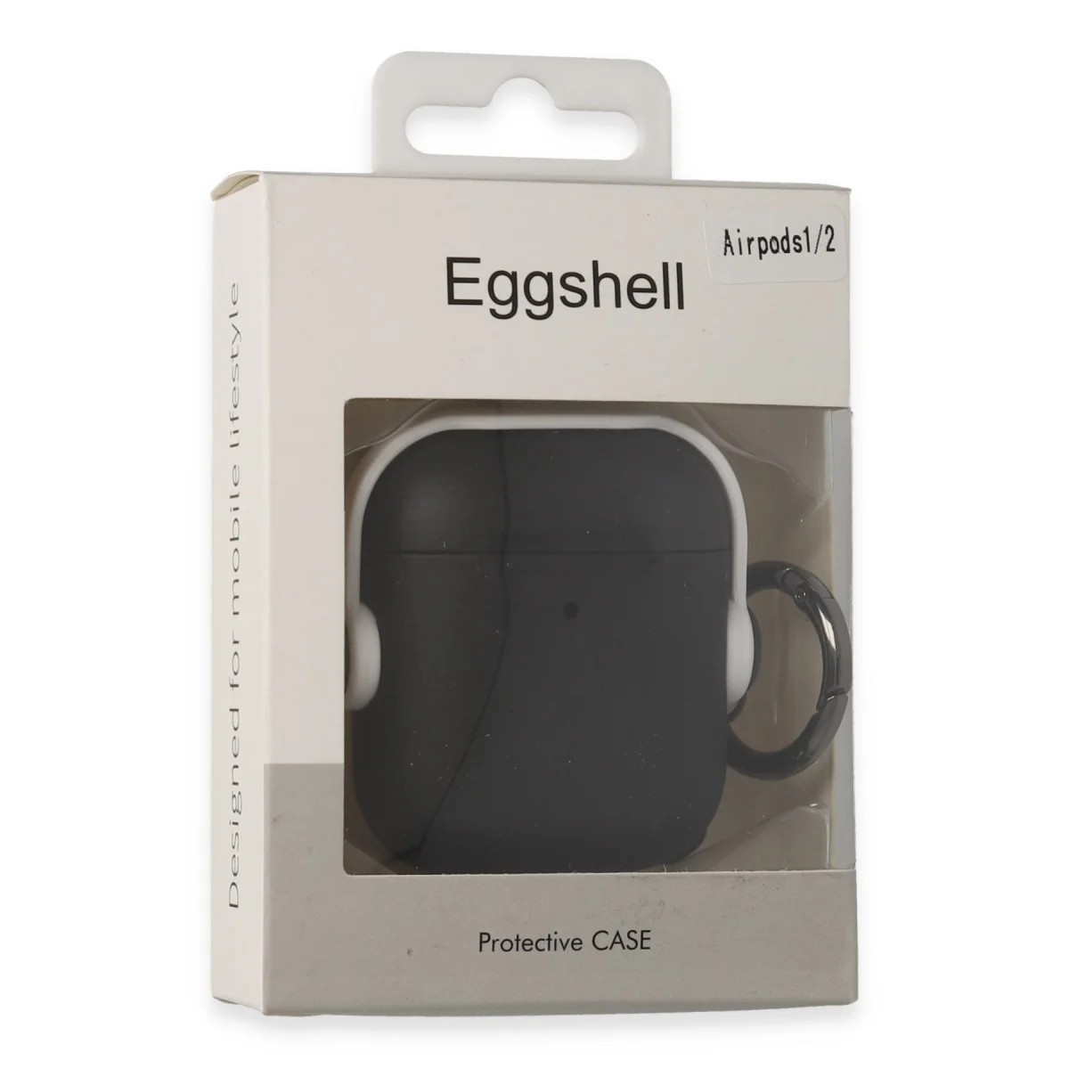 Northcity Airpods 2 (2.Nesil) Cool Kılıf - Siyah Kırmızı Tasarım ve Koruma