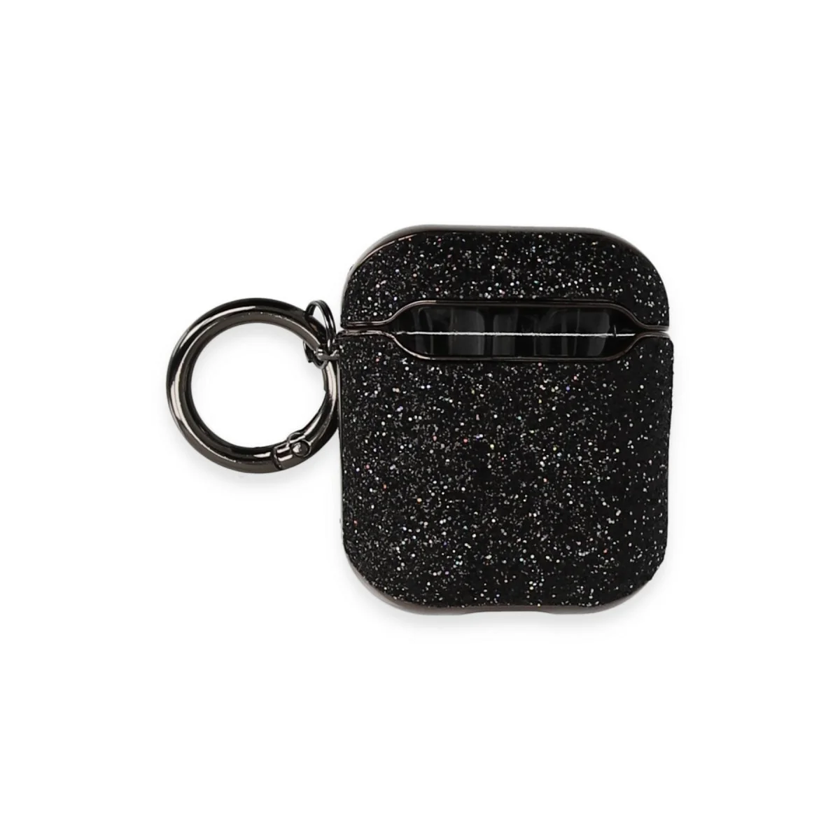 Northcity Airpods 2 ve 1. Nesil Spell Simli Kılıf - Siyah Premium Koruma
