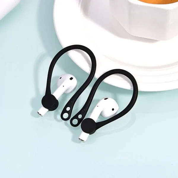 AirPods Anti-Kayış Kancası – Kulaktan Düşmeyi Önleyen Silikon Tutucu (2’li Set)