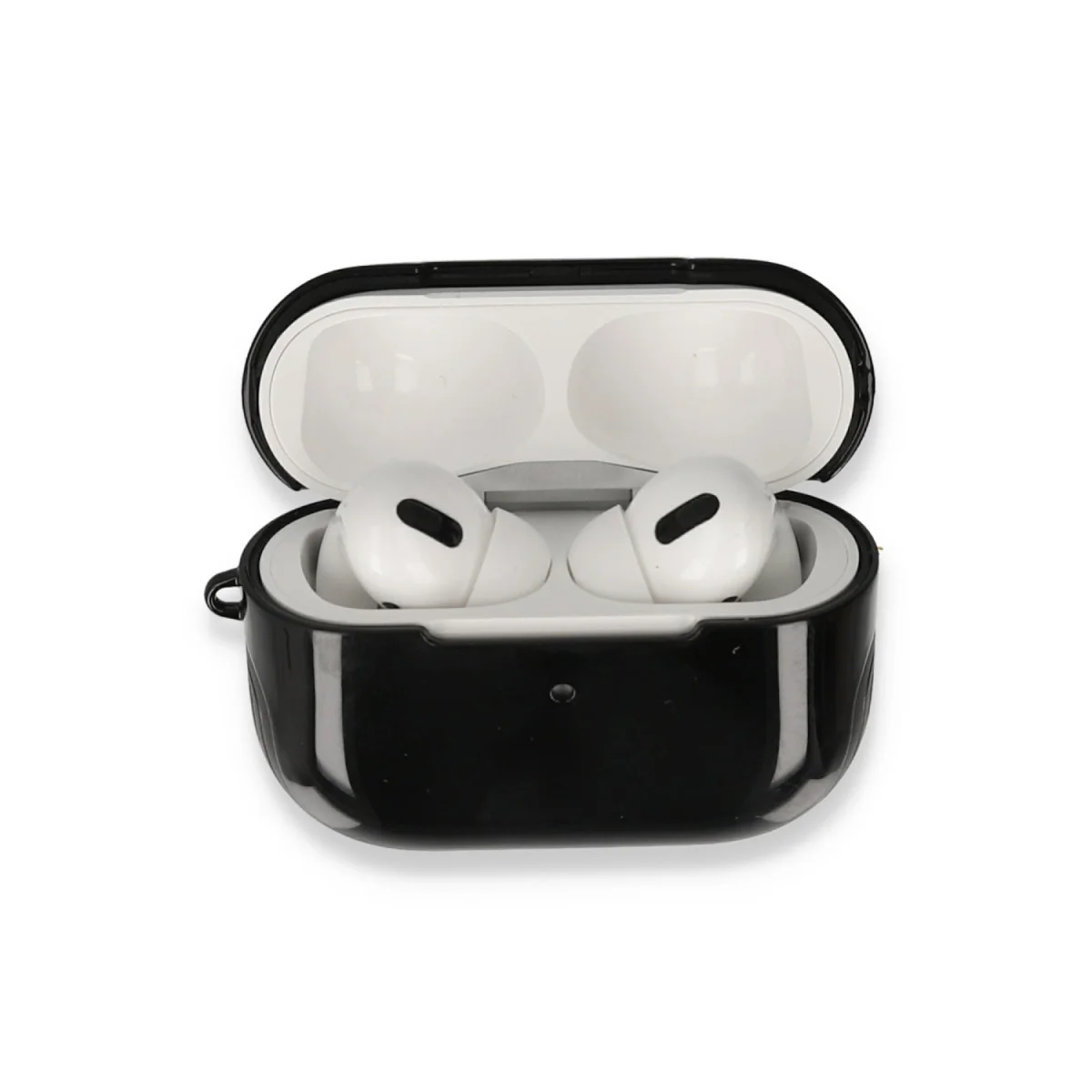 Northcity Airpods Pro 1. Nesil 3in1 Kılıf - Siyah Şık ve Dayanıklı Koruma Kılıfı