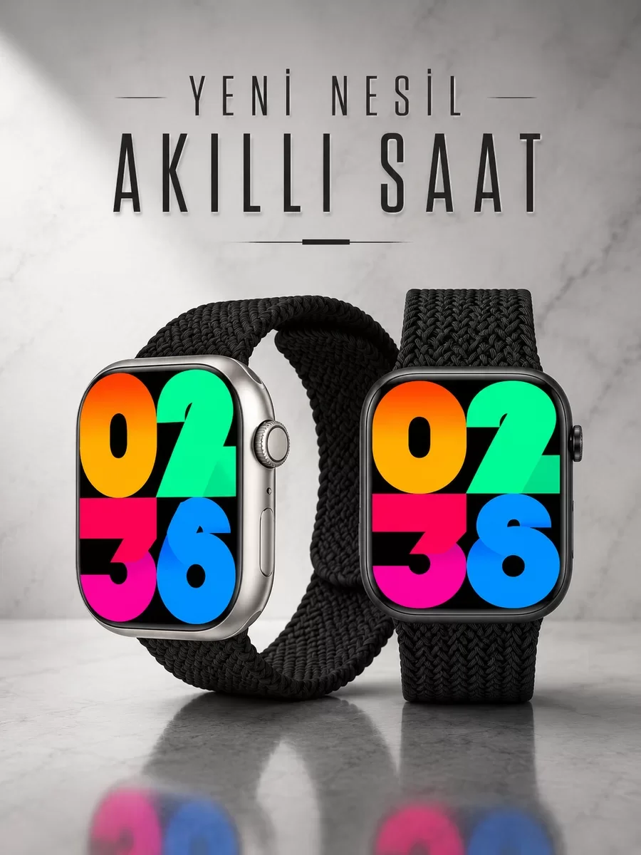 Akıllı Saat GPS Takip & Adımsayar NFC Arama Cevaplama