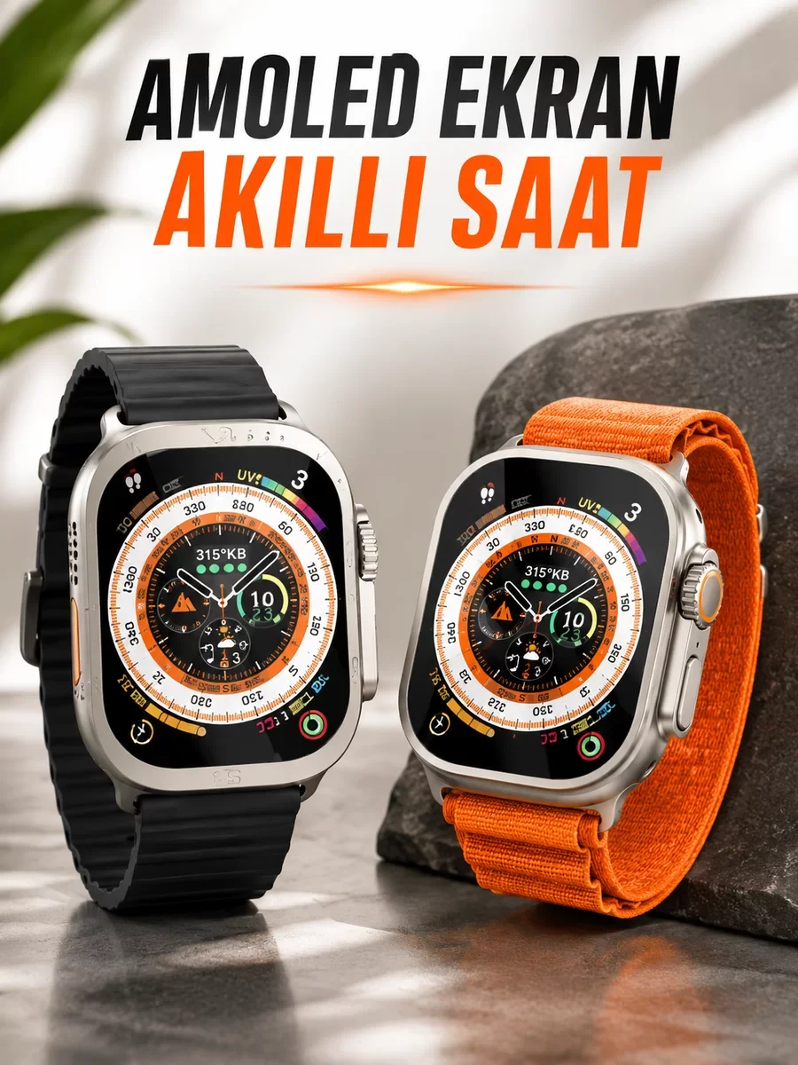 Northcity Akıllı Saat NFC ve GPS ile Sağlık Takibi, Uyku ve Sesli