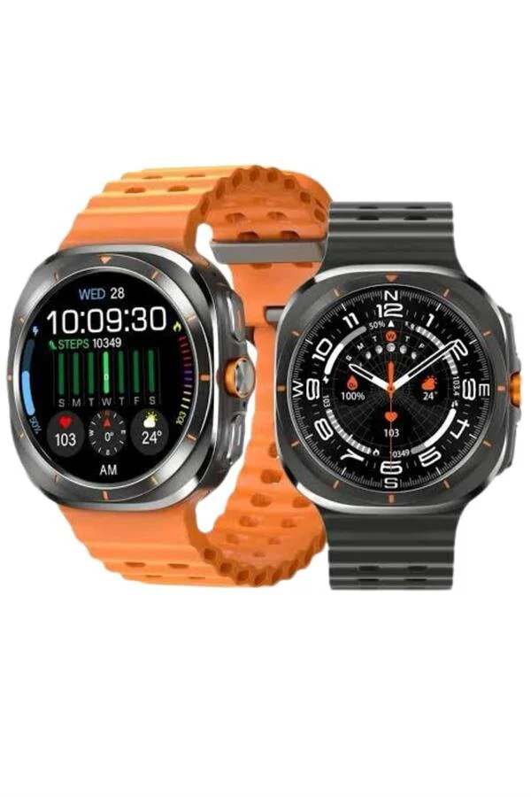 Akıllı Saat Titanyum Kasa Amoled Ekran Unisex 47mm Müzik Dinleme ve GPS Özellikli