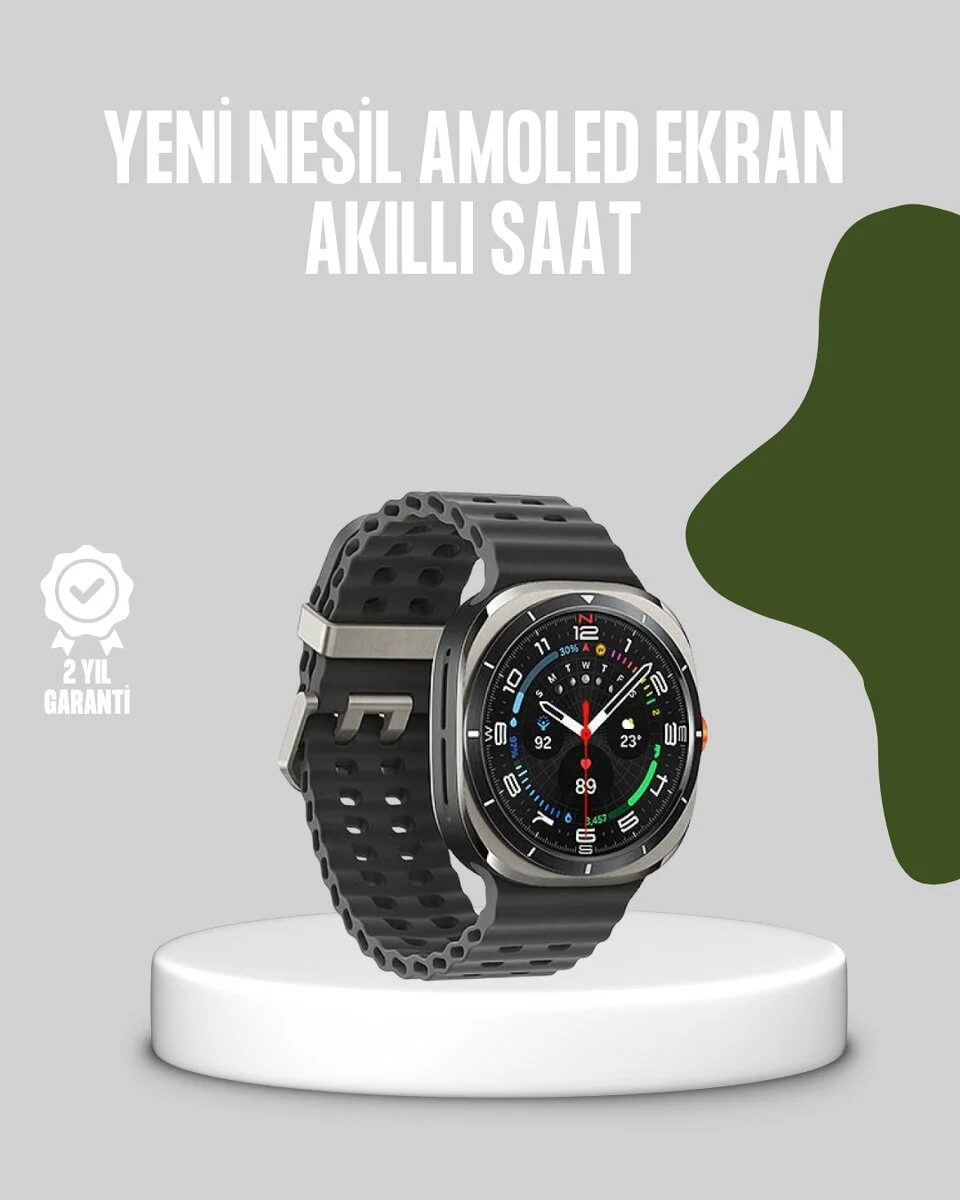 Northcity Akıllı Saat: Kablosuz Şarj, Arama Cevaplama ve Geniş Ek