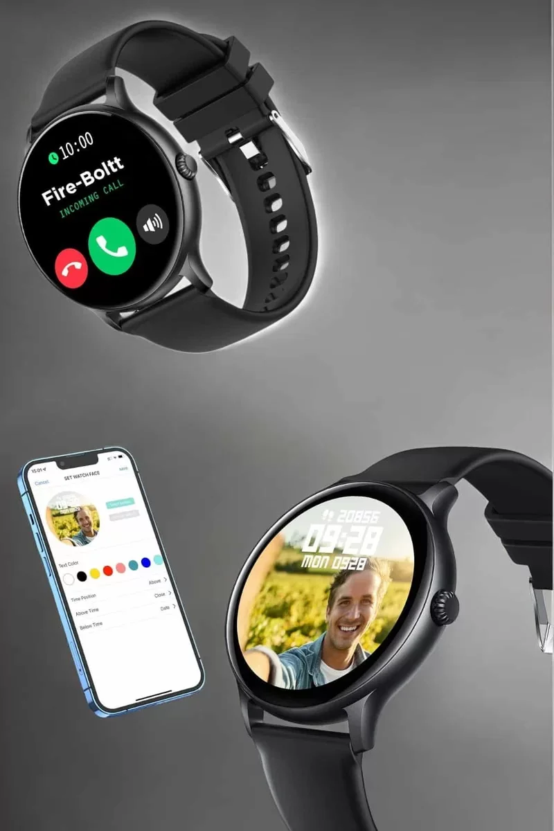 Akıllı Saat Sesli Görüşmeli 3 Kordonlu Bluetooth AMOLED Ekranlı Sağlık Takibi