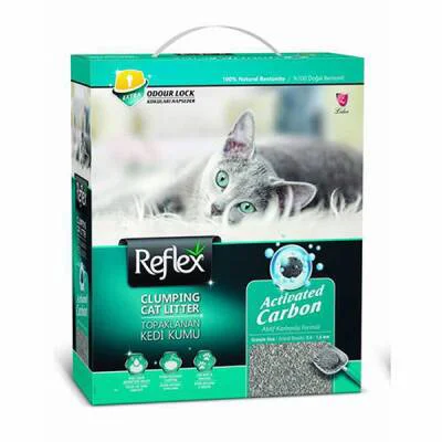 Northcity Aktif Karbonlu Topaklanan Kedi Kumu 10 Lt - Doğal Bento
