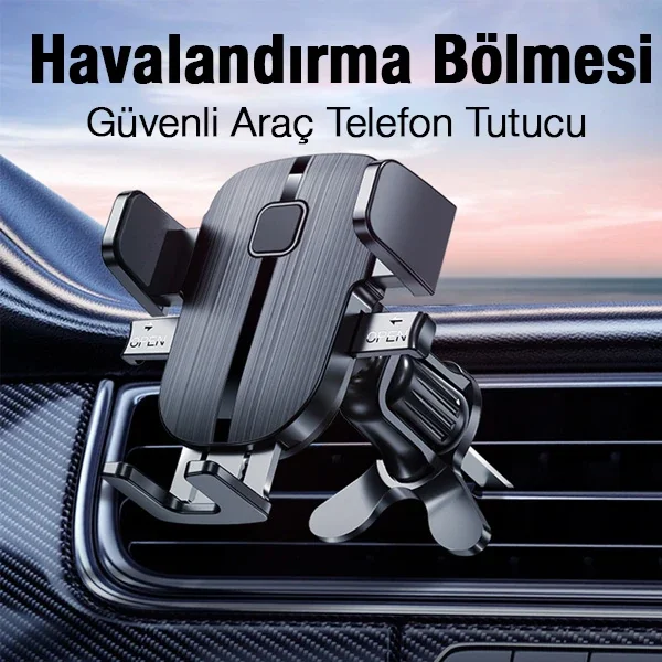 Ally B073 Hava Menfeşi Telefon Tutucu - Manyetik Araç İçi Telefon Askısı